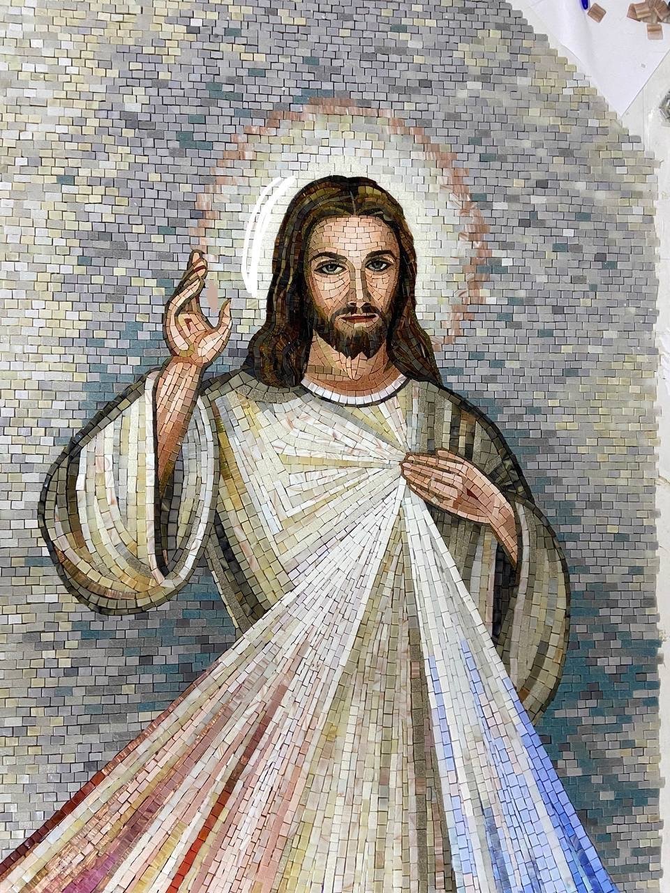 Mozaika – Jezus Miłosierny II