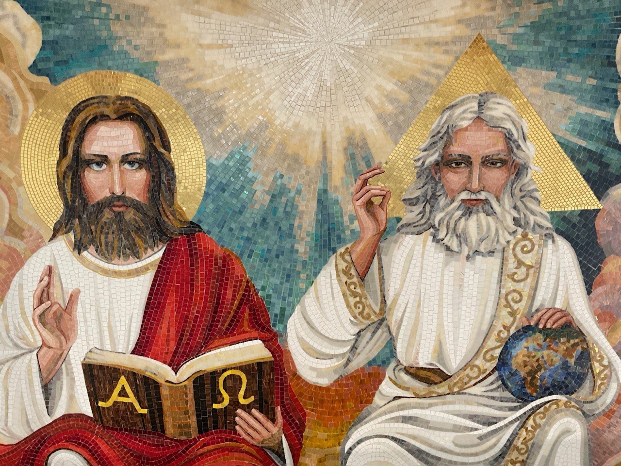 Mozaika – Trójca Święta