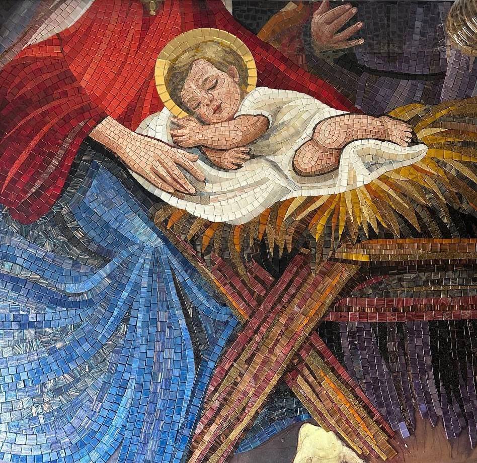 Mozaika – Dzieciątko Jezus